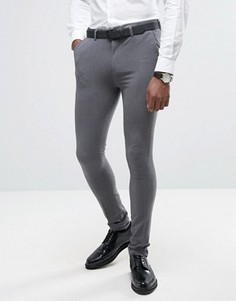 Супероблегающие брюки Rogues of London - Серый