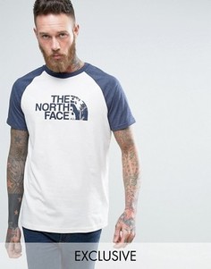 Футболка с рукавами реглан эксклюзивно для The North Face - Белый
