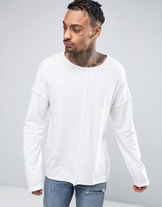 Oversize-лонгслив ASOS - Белый