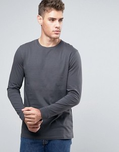 Длинный лонгслив ASOS - Черный