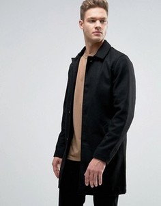 Шерстяное пальто Jack &amp; Jones Originals - Черный