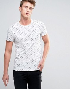 Футболка в горошек Esprit - Белый