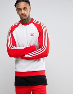 Красный свитшот с круглым вырезом adidas Originals Superstar BK5819 - Красный