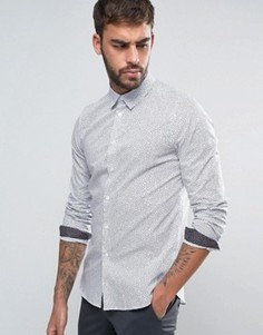 Белая узкая рубашка PS by Paul Smith - Белый