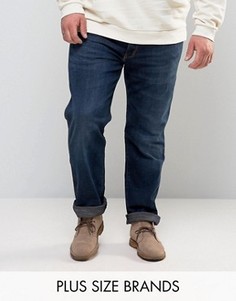 Прямые джинсы классического кроя Wrangler PLUS Greensboro - Темно-синий