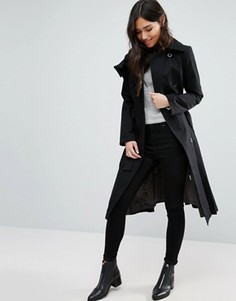 Тренч с рюшами спереди Cooper &amp; Stollbrand - Черный