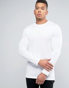 Белый длинный лонгслив New Look - Белый
