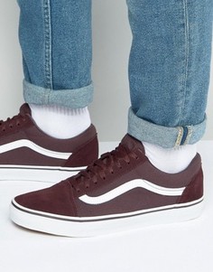 Красные кроссовки Vans Old Skool VA31Z9M4E - Красный