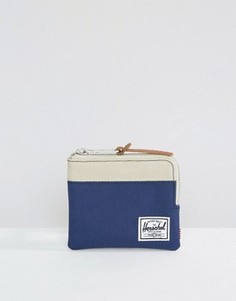 Кошелек на молнии Herschel Supply Co Johnny - Синий