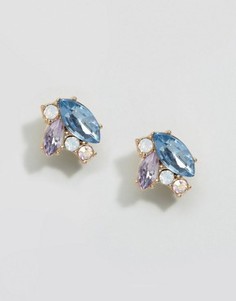 Серьги-гвоздики с камнями ASOS - Мульти