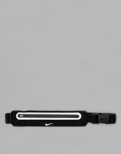 Черная расширяющаяся сумка-кошелек на пояс Nike Running - Черный