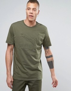 Oversize-футболка цвета хаки Puma эксклюзивно для ASOS - Зеленый
