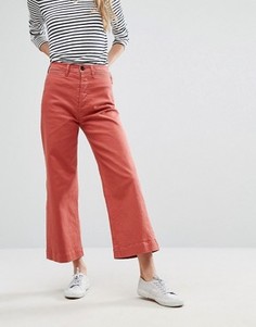Укороченные джинсы с широкими штанинами M.i.h Jeans Caron - Красный