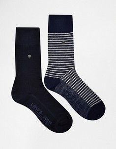 2 пары носков в полоску Levis - Синий Levis®