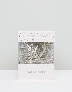 Гирлянда со звездочками New Look Fairylights - Белый