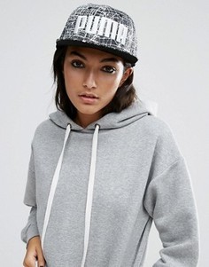 Кепка с плоским козырьком PUMA ESS - Серый