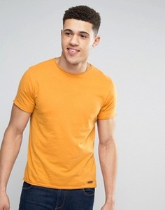 Базовая футболка с необработанными краями Brave Soul - Желтый