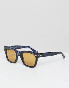 Солнцезащитные очки в D-образной оправе Gucci - Коричневый
