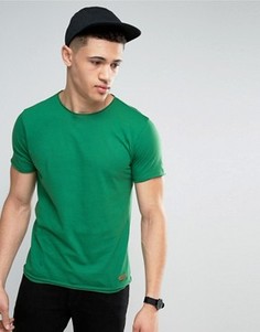 Базовая футболка с необработанными краями Brave Soul - Зеленый