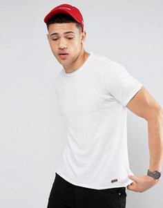 Базовая футболка с необработанными краями Brave Soul - Белый