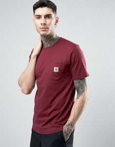 Футболка с карманом Carhartt WIP - Красный