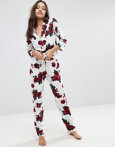 Классическая пижама ASOS Romantic Rose - Мульти