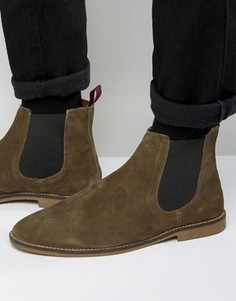 Замшевые ботинки челси KG By Kurt Geiger Kinross - Зеленый