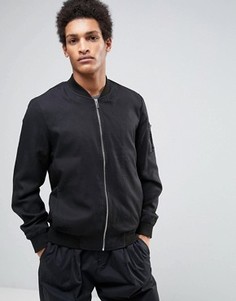 Бомбер в стиле MA1 Casual Friday - Черный