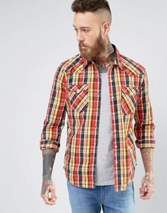 Рубашка в стиле вестерн Levis Barstow Tambour Cherry Bomb - Красный Levis®