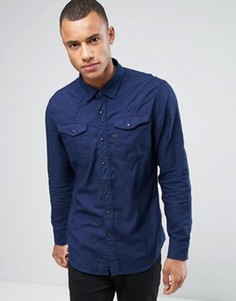 Рубашка с длинными рукавами G-Star Tacoma - Темно-синий