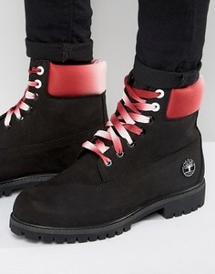 Черные премиум-ботинки Timberland 6 дюймов - Черный