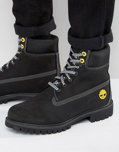 Черные премиум-ботинки Timberland 6 дюймов - Черный