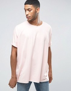 Oversize-футболка Liquor & Poker - Розовый