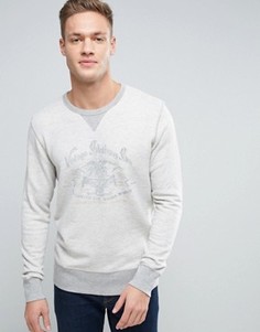 Свитшот с винтажным принтом Jack &amp; Jones Vintage - Серый
