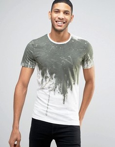 Футболка с размытым принтом Jack &amp; Jones Originals - Белый