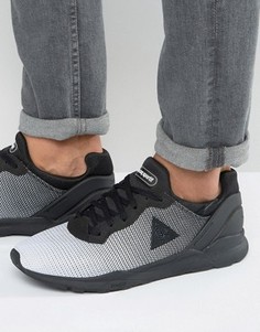 Жаккардовые кроссовки Le Coq Sportif R XVI - Черный