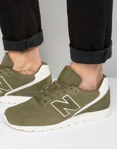 Зеленые кроссовки в стиле 70-х New Balance Running 420 MRL996DZ - Зеленый