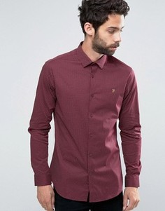 Приталенная рубашка Farah Manderson - Красный