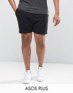 Черные шорты ASOS PLUS Runner - Черный