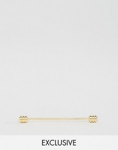 Булавка для воротника Reclaimed Vintage - Золотой