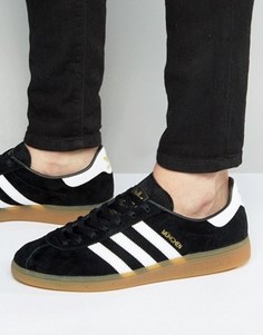 Черные кроссовки adidas Originals Munchen BB5296 - Черный