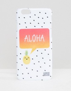 Чехол для iPhone 6 с ананасами Mr Gugu &amp; Miss Go - Белый