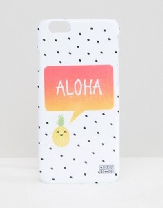 Чехол для iPhone 6 с ананасами Mr Gugu &amp; Miss Go - Белый