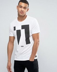 Белая футболка с принтом Nike F.C. 831699-100 - Белый