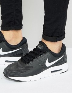 Черные кроссовки Nike Air Max Zero 876070-004 - Черный