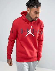 Худи с логотипом Nike Jordan Jumpman 834371-687 - Красный