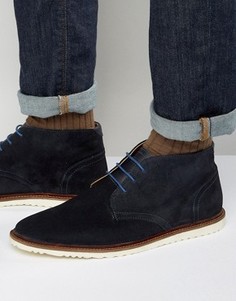 Замшевые ботинки чукка KG By Kurt Geiger - Синий