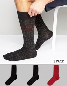 3 пары подарочных носков BOSS By Hugo Boss - Мульти
