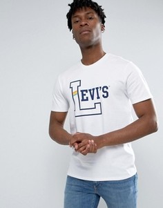 Футболка с университетским логотипом Levis - Белый Levis®