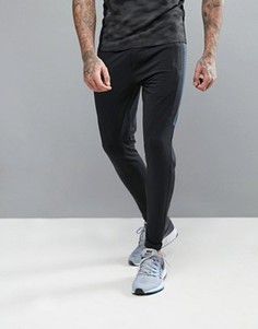 Узкие джоггеры с поясом на затягивающемся шнурке Jack &amp; Jones Tech - Черный
